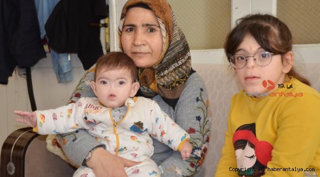 Doğuştan burunsuz dünyaya gelen Amine ve kardeşi Erva aynı kaderi paylaşıyor