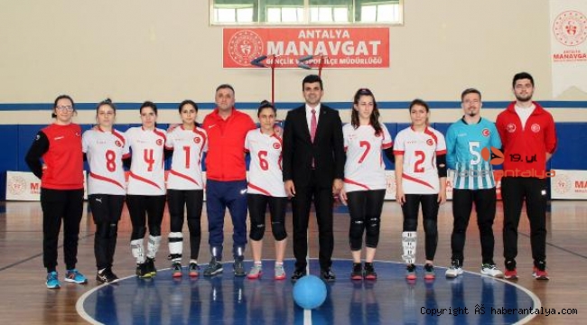Goalball Milli Takımı Manavgat'ta kampta