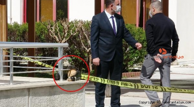 Hastane bahçesinde kafatası bulundu !