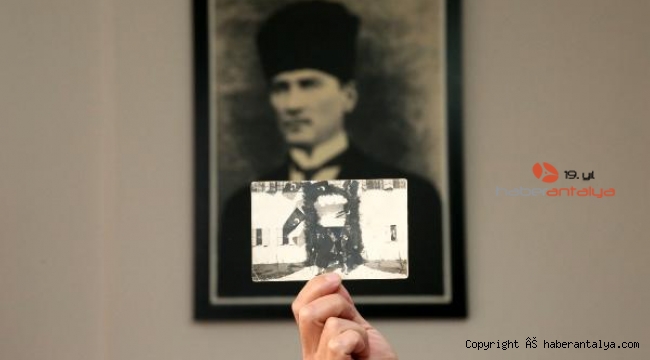 İşte Atatürk'ün Antalya'daki orijinal fotoğrafı