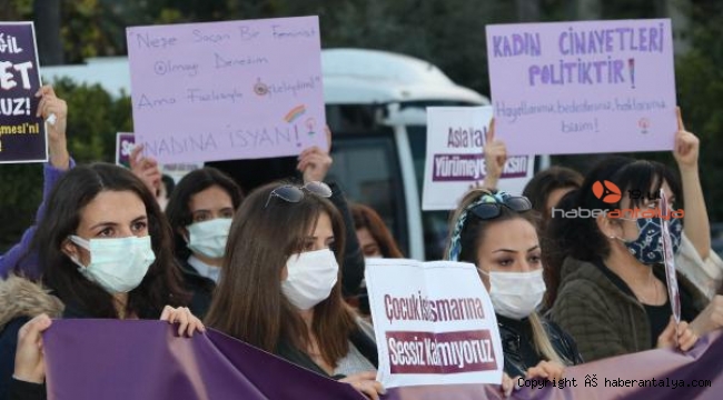 Kadınlardan cinayetlere tepki