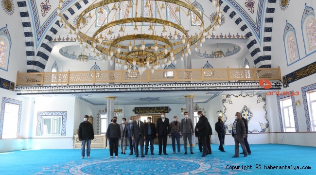 Kaş'taki Yeşilköy Cami inşaatı tamamlandı