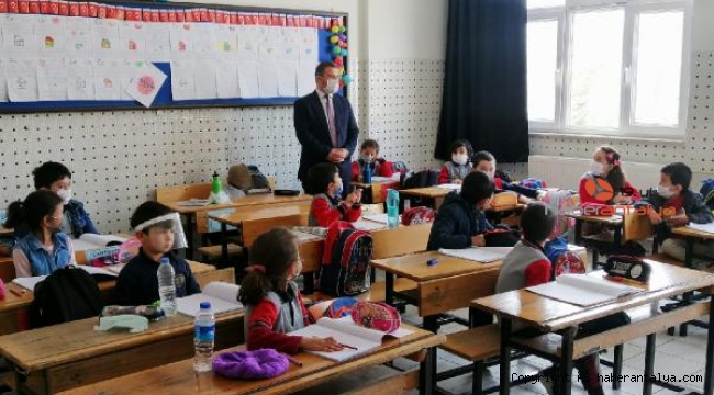 Kaymakam Çimşit'ten okul ziyareti