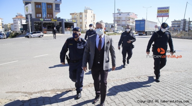 Kaymakam Özer'den dinamik denetim