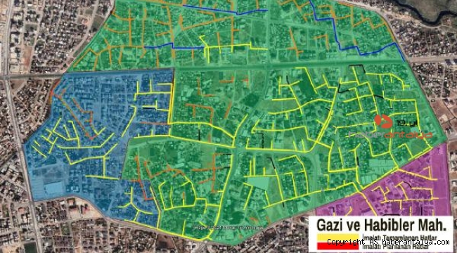 Kepez'de 10 mahallede kanalizasyon çalışması sürüyor