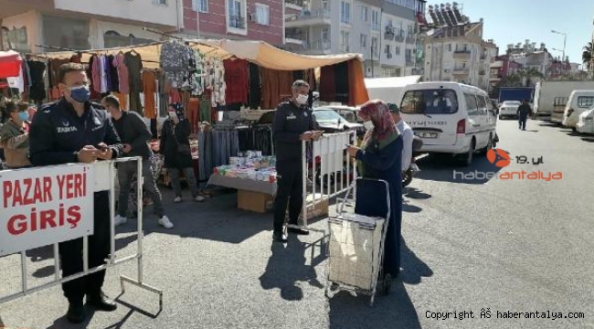 Kepez'in semt pazarlarında HES kodu uygulaması