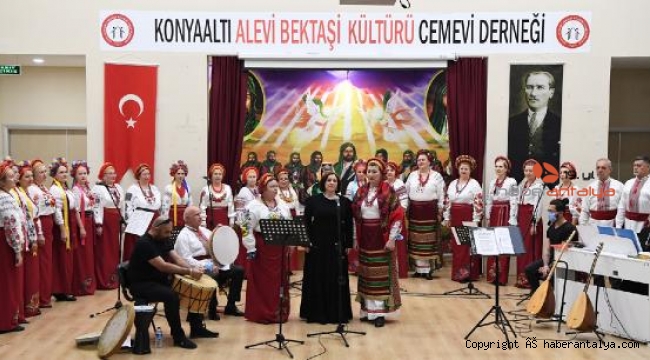 Konyaaltı Cemevi'nde kültür mozaiği