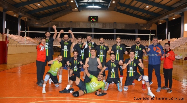 Korkuteli Belediyespor, Play-Off'a yükseldi