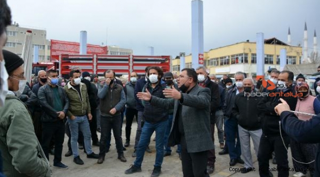 Korkuteli'de ortalık karıştı