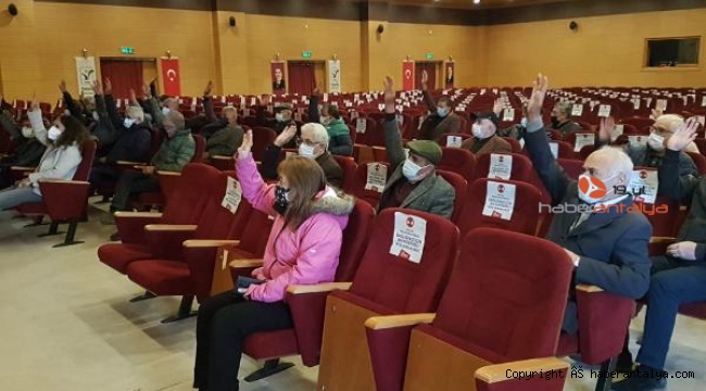 Manavgat ADD'de Bulut yeniden başkan