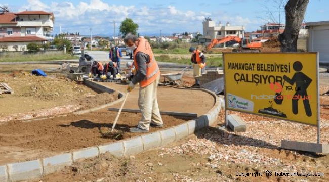 Manavgat Belediyesi'nden Sorgun Mahallesi'ne park