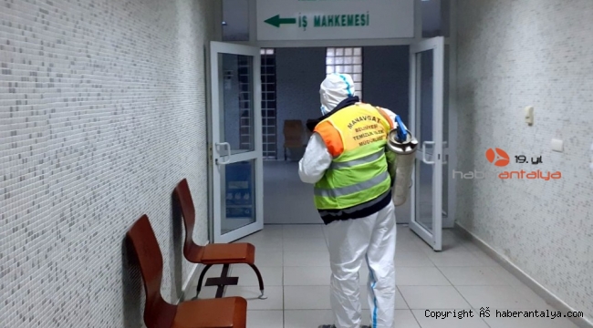 Manavgat'ta pandemi önlemleri arttırıldı