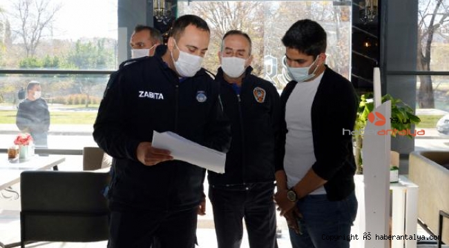 Manavgat'ta 'yeni normalleşme' denetimi