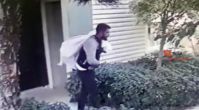 Otele dadandı, 30 televizyon çaldı !