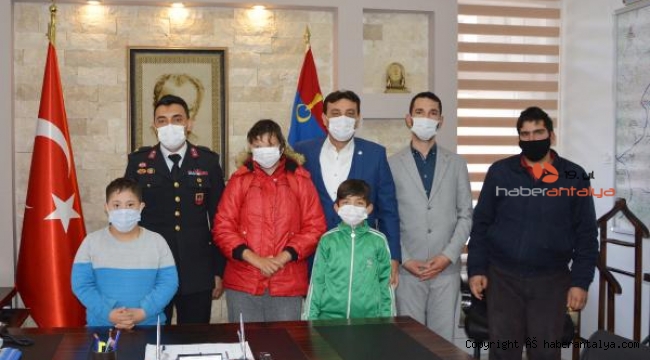 Özel öğrenciler, jandarmayı ziyaret etti