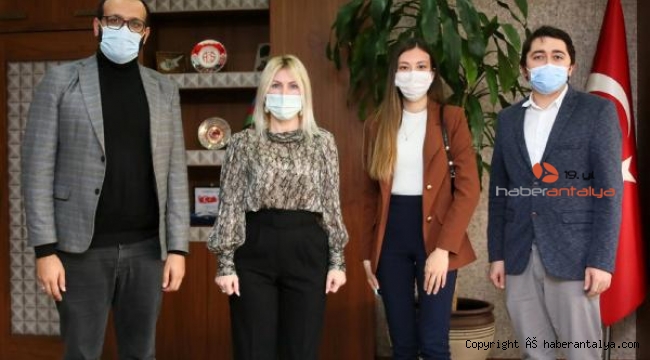Rektör Özkan, Genç MÜSİAD Başkanı ve üyeleri ile görüştü