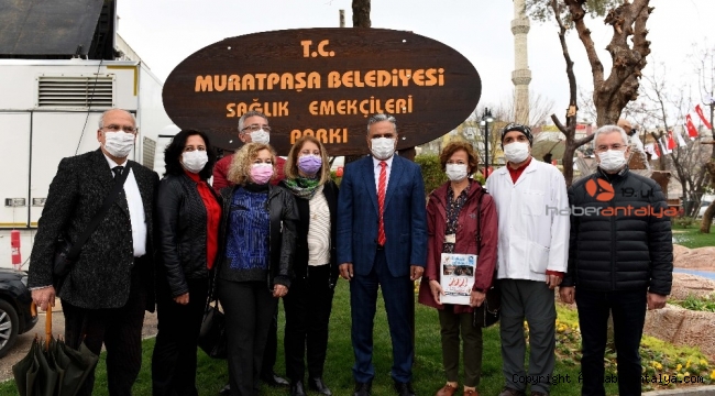 Sağlık Emekçileri Parkı açıldı