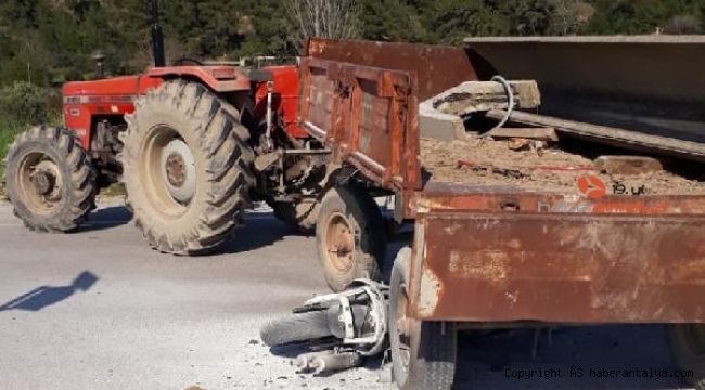 Serik'te feci kaza !