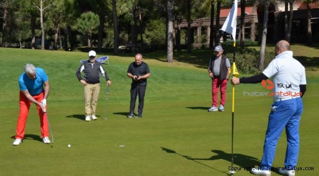 Serik'te Klassis Başkanlık Golf Turnuvası yapıldı