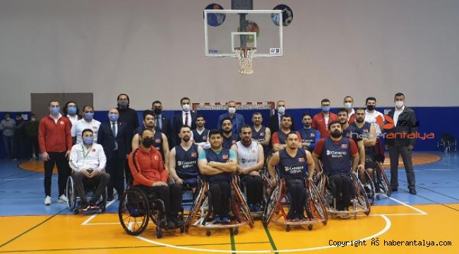 Tekerlekli Sandalye Basketbol A Milli Erkek Takımı, Kemer'de kampa girdi
