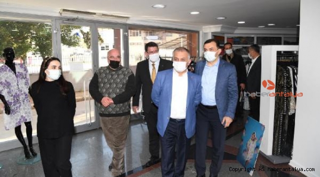 Vali Yazıcı, eski sanayi sitesini ziyaret etti