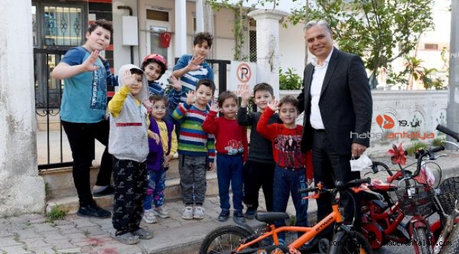 Yüksekalan'ın çocukları mutlu