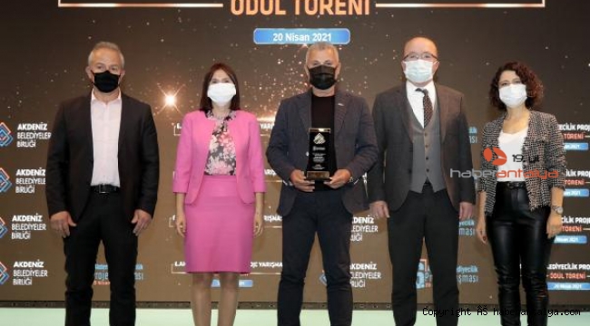 Akdeniz Belediyeler Birliği'nden Manavgat Belediyesi'ne ödül