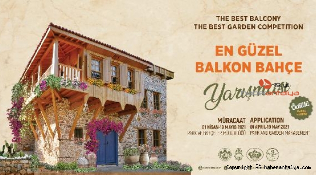 Alanya Belediyesi en güzel balkon bahçeyi seçiyor