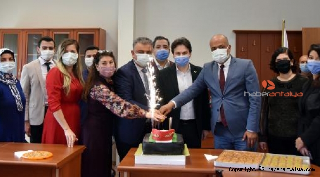 Başkan Kocakaya'dan meslektaşlarına ziyaret