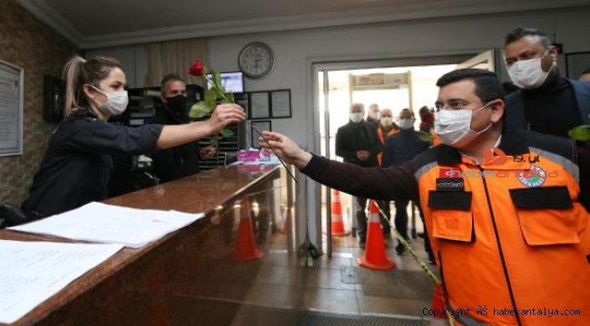 Başkan Tütüncü'den sürpriz ziyaret
