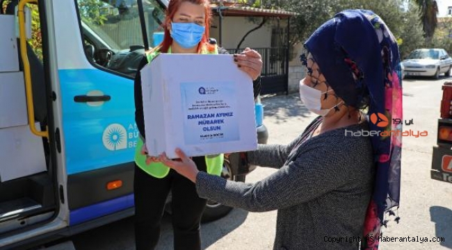 Büyükşehir, Ramazan dağıtımına başladı