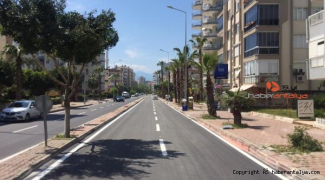 Çınarlı Caddesi ulaşıma açıldı