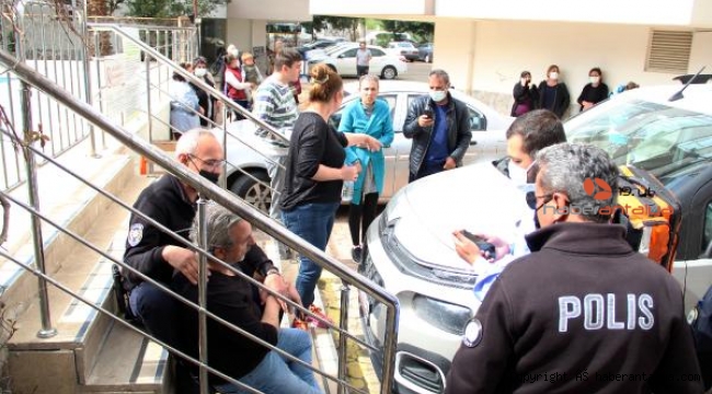 Dairede çıkan yangın korkuttu !