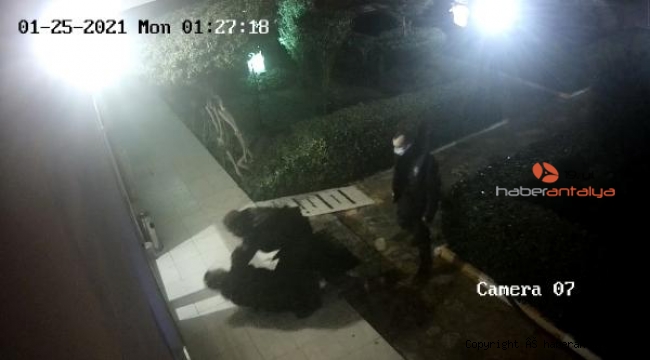 Dezenfektan molalı polis dayağı !