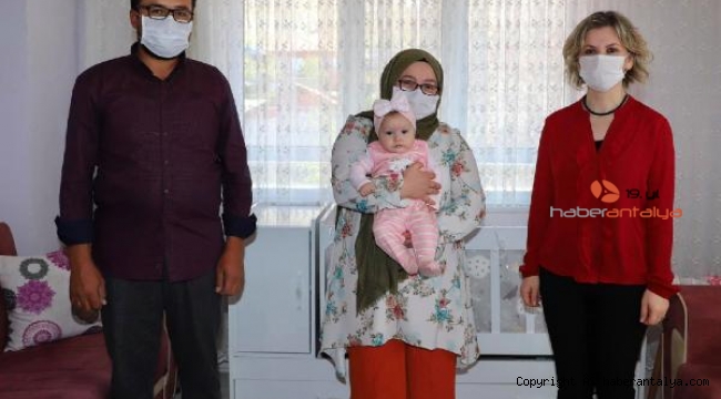 Elmalı Belediyesi'nden 'hoş geldin bebek' uygulaması