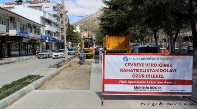 Elmalı yolları bisiklet turuna hazırlanıyor