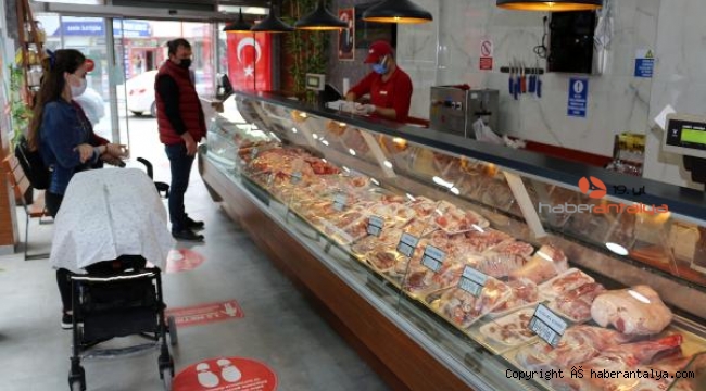 Halk Et, Serik'te 6 ayda 31 ton et sattı