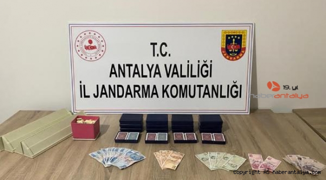 Jandarmadan kıraathaneye kumar baskını !