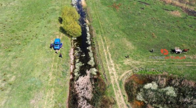 Kaçak avcı drone ile yakalandı !