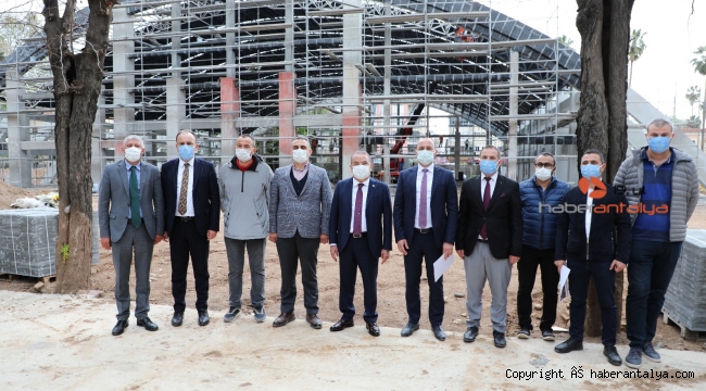 Karaalioğlu parkı ve çevresi yeni kimliğine kavuşuyor