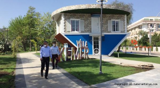 Kemer'in yeni yüzü Atatürk Parkı