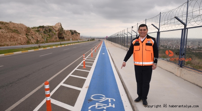 Kepez'in bisiklet yolu ağı yeni projelerle genişliyor