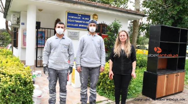 Konyaaltı Belediyesi, muhtarlıkları elden geçiriyor