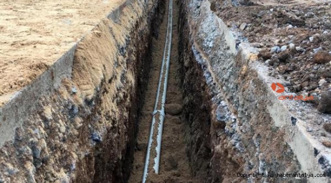 Konyaaltı İlçesi içme suyu altyapısı yenileniyor