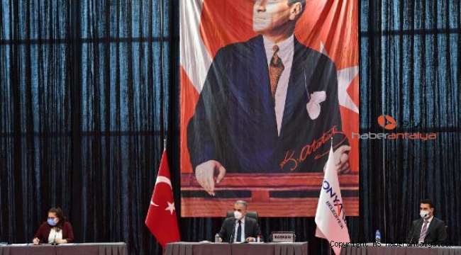 Konyaaltı Meclisi'nde 'faaliyet raporu' onaylandı