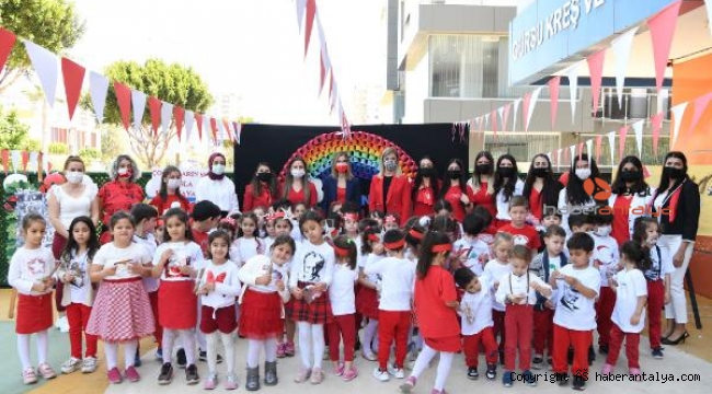 Konyaaltı'nda 23 Nisan coşkusu başladı