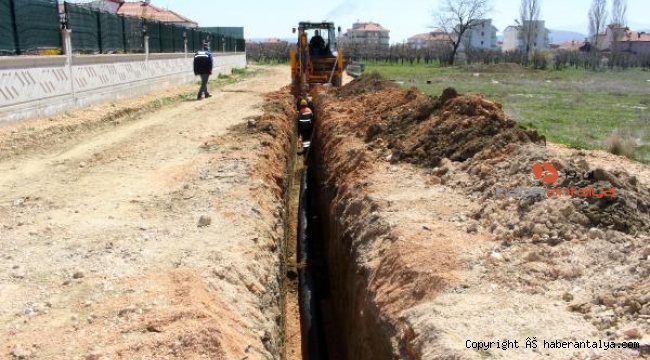 Korkuteli'de 4 mahallede içme suyu imalatı yapıldı