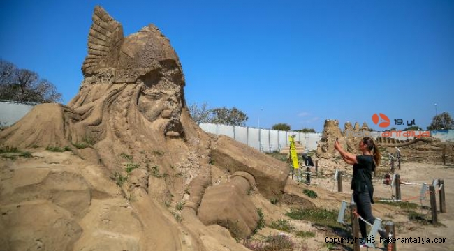 Kum heykeller bu sene Atlantis'i canlandıracak