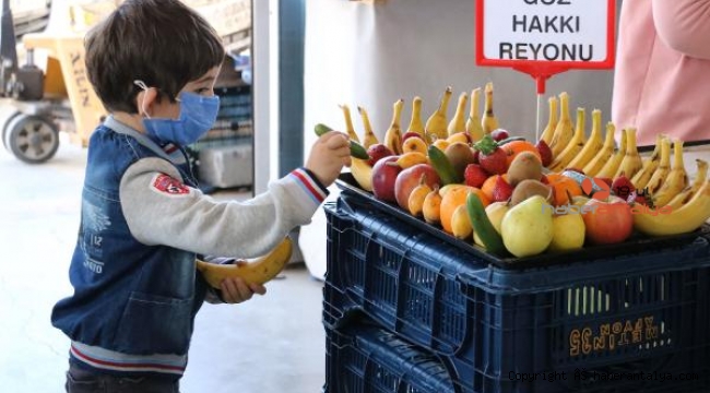 Markette 'göz hakkı reyonu' uygulaması