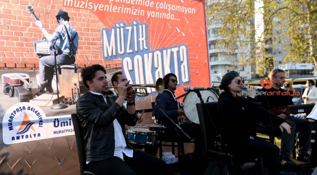 Muratpaşa müziği sokağa taşıyor !